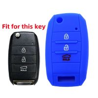 gthrrftdb Silicone Key Car Cover Case For Kia Sportage Cerato Optima K5 Rio Carens Rondo Ceed Picanto K2 Soul Sorento Protect Accessories