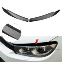 Kereta Kepala Cahaya Lampu Kening Kelopmata Penutup Trim สำหรับ VW Scirocco 2010 2011 2012 2013 2014 2015 Serat Karabs