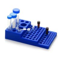 【CW】✳♟✐  1pcs Laboratory Plastic Multi-purpose Centrifuge Tube Rack Trapezoidal Freezer Test  Holder