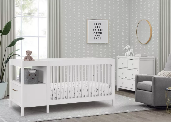 Zoe 5in1 Convertible Crib and Changer Delta Children Zoe Brand Original Lazada PH