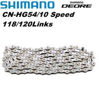 Shimano HG54โซ่10 Speed 120 116 Link MTB โซ่จักรยานจักรยานเสือภูเขา HG-54จักรยานชิ้นส่วนสำหรับ M6000 M670 M591 M610