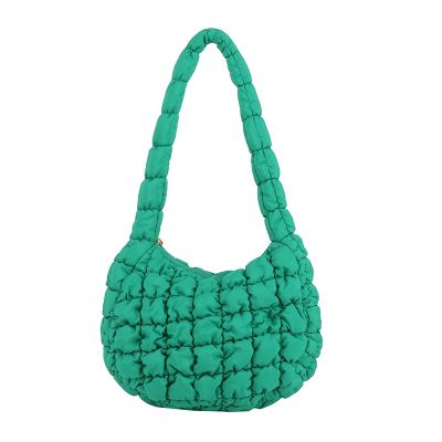 ✘ Korea COS same style cloud bag handbag wrinkle bag bubble elastic underarm bag shoulder bag tote bag big bag