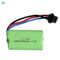 control high-speed Remote vehicle 7.4V 500mAh battery off-road vehicle gesture induction torsional vehicle 14500 lithium battery  ba