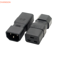 ?【Lowest price】CHANGDA IEC320ชาย C19ถึงหญิง C14 Power Adapter คอนเน็กเตอร์ขยาย