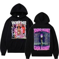 Rapper Lil Wayne Young Money Gash Momny Graphic Hoodie Men Oversized Sweatshirt Pullover Man Vintage Fashion Streetwear Size XS-4XL