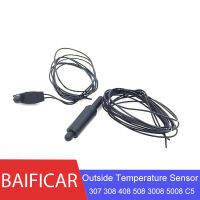 Baificar ยี่ห้อของแท้ Exerior ด้านหลังดูกระจกภายนอกเซ็นเซอร์อุณหภูมิ6445.F9สำหรับ Peugeot 307 308 3008 408 5008 Citroen C5