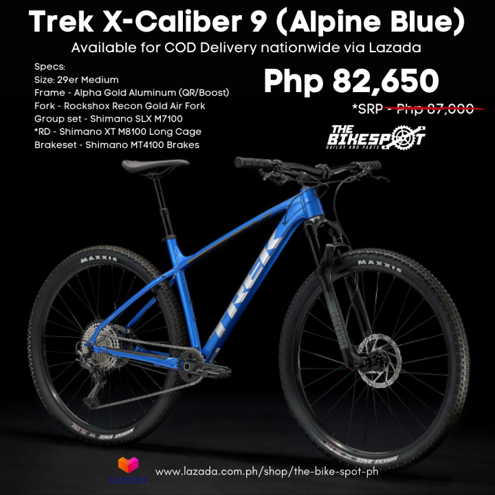 trek x caliber 9 navy blue