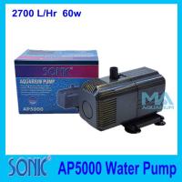 ( Promotion ) สุดคุ้ม ปั้มน้ำ ปั้มแช่ SONIC AP-5000 WATER PUMP 2700 L/Hr 60w ราคาถูก ปั๊ม น้ำ ตู้ ปลา