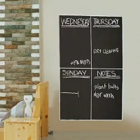 【YD】 4pcs 20x30cm Removable Chalkboard Wall Sticker Chalk Board Blackboard Stickers Decal Paper Kids