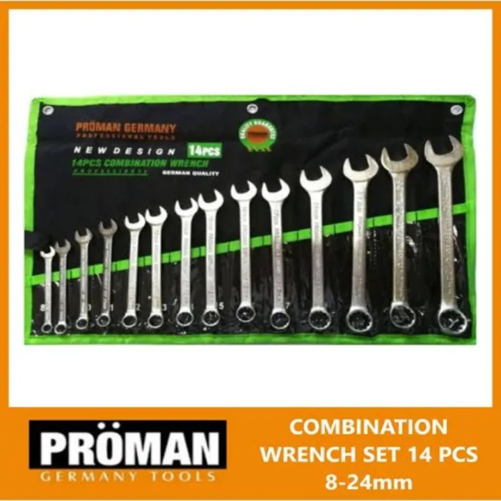 Proman OR HOYOMA Combination Wrench 8-24mm SETT5H | Lazada PH