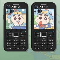 Casing IPhone 14 13 12 ProMax X Xs Xr 6 6s 7 8 6 6s 7 8 Xsmax 14Promax 13Promax 12Promax 11Promax ins Big brother Cartoon Shin-chan Tpu Hole Shockproof Soft Cover MDD