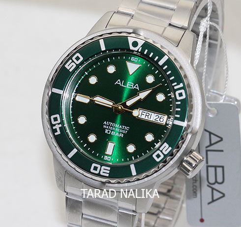 นาฬิกา-alba-tuna-sport-new-automatic-al4243x1-ของแท้-รับประกันศูนย์-tarad-nalika