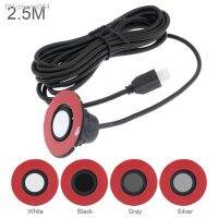 2.5 M 13mm Flat Car Sensors Adjustable Assistance Reversing Radar Probe Parking Sensor for Monitor Reverse System