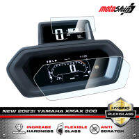 ฟิล์ม Plexiglass กันรอยหน้าปัด NEW! XMAX300 2023 Dashboard Protection Film