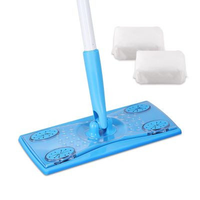 Eyliden Disposable Electrostatic Dust Mop with 10PCS Dry Refill Floor Wipes Pads Electrostatic Adsorption Hair Dust