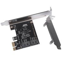 PCIe PCI Express to SATA3.0 2-Port SATA III 6G Expansion Controller Card Adapter