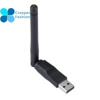 CREEPER ดองเกิล Wi-Fi การ์ดเครือข่าย MT7601 150Mbps ยูเอสบี MT7601/8188 อะแดปเตอร์ USB WiFi 150Mbps ทนทานต่อการใช้งาน จอแสดงผลไฟ LED สำหรับคอมพิวเตอร์/โทรศัพท์