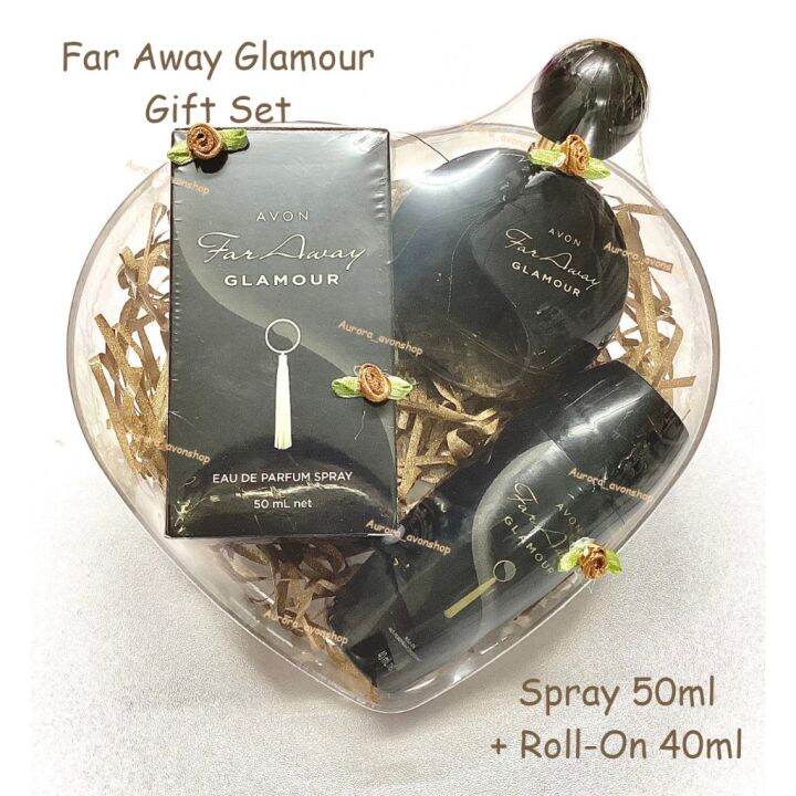 Avon Far Away Glamour Gift Set Lazada