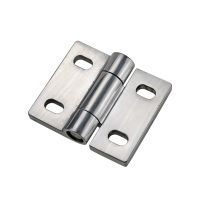 Stainless Steel Transverse Hole Butterfly Hinge 82x71 Hinge Thickened Precision Casting Door Hinge For Heavy Mechanical Equipmen