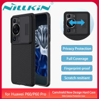 Nillkin สำหรับ เคสโทรศัพท์ Huawei P60 Pro Case Slide Camera Protection Back Cover Privacy Protecting Casing Fashion Hardcase