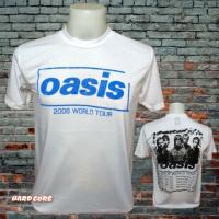 วงร็อค เสื้อวง OASIS วงร็อค ไม่มีตะเข็บข้าง คอฟิต ป้ายUSA เสื้อร็อค เสื้อวินเทจชาย เสื้อทัวร์ วงดนตรีร็อคต่างประเทศ เสื้อยืด