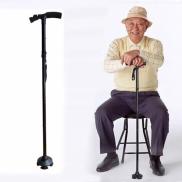 Gậy Chống Trượt Gấp Gọn Cho Người Già Có Đèn Pin Trusty Cane