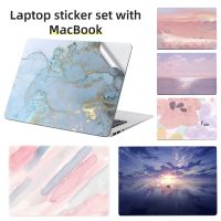 Laptop Skins for 2023 Macbook air15 A2941 13.6 M2 A2681 Pro 14/16 M1 2021 A2338 A2337 3D Print Cartoon Protective Stickers