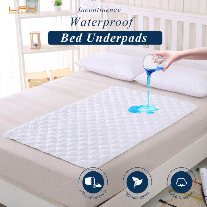 Baby Waterproof Reusable Bed Pad Washable Absorbent Bedwetting