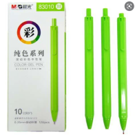 M&amp;G ปากกาเจลกด ปากกาเจลสี ปากกาหมึกเจล 0.35 mm. AGP83010 (ต่อด้าม)