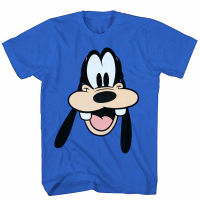 2023 New  NEW Mens Goofy dog Face Big Smile Blue 100% Cotton T-shirt birthday gift Valentines Day gift