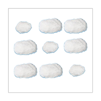 9PCS Clouds Decorations for Ceiling, Cotton Simulation Hanging Cloud Decoration, 3D Artificial Clouds Props