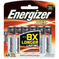 HOME Office 
					ถ่านอัลคาไลน์ AA (แพ็ค 6 ก้อน) Energizer Max
				 อุปกรณ์สำนักงาน