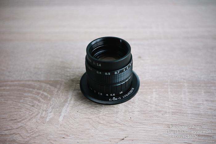 ขายเลนส์มือหมุน-ซีซีทีวี-ฟูเจี้ยน-50mm-f1-4-สำหรับใส่กล้อง-olympus-เเละ-panasonic-mirrorless-ได้ทุกตัว