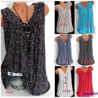 COD DSFERTRETRE ♛♚♛Fashion Women Sleeveless Loose T Shirts Summer Casual Blouse