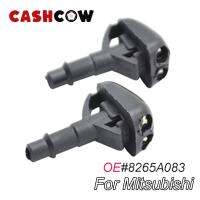 หัวฉีดเจ็ทสเปรย์เครื่องซักผ้าใบปัดน้ำฝนกระจกหน้า X2สำหรับ Mitsubishi Pajero V31 V33 V73 Colt L200 Lancer Strada 2004