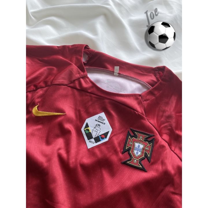 ชุดบอลทีมชาติ-portugal-red-2-เสื้อบอลและกางเกงบอลผู้ชาย-ปี-2022-2023-ใหม่ล่าสุด