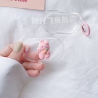 【Discount】 Transparent Cartoon Bear for OPPO Enco W11 Soft Earphone Case Cover