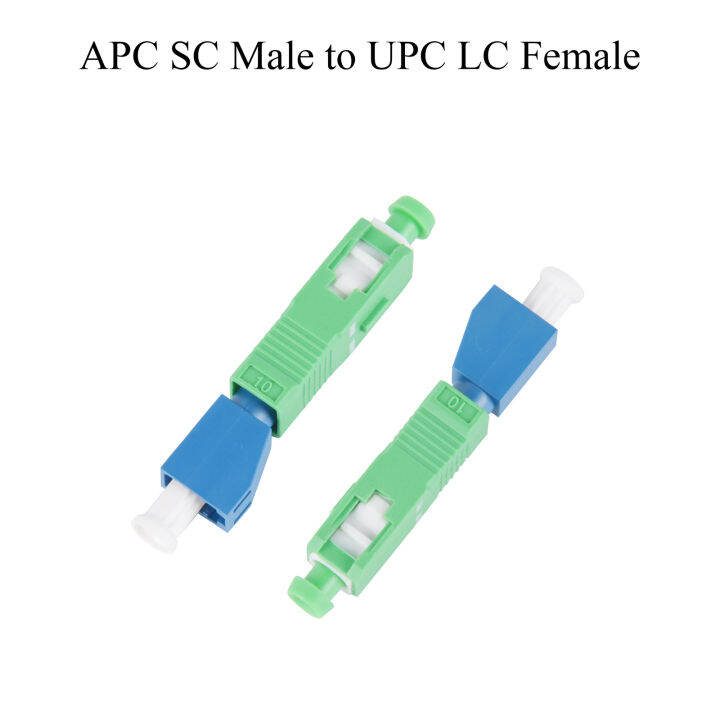 1ชิ้นไฟเบอร์ออปติก-apc-upc-fc-lc-sc-st-ตัวผู้-ตัวเมียไปยัง-apc-upc-upc-lc-sc-fc-st-อะแดปเตอร์ตัวเมียตัวเชื่อมต่อ-om3มัลติโหมดเดียว