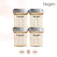 ขวดเก็บน้ำนม Hegen ขนาด 5 ออนซ์ / 150 มล. [4 ชิ้น] HEGEN PCTO™ 150ML/5OZ BREAST MILK STORAGE PPSU, 4-PACK HEG13152405