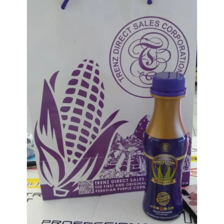 Original Trenz Purple Corn Juice Original Flavor 35g Lazada PH