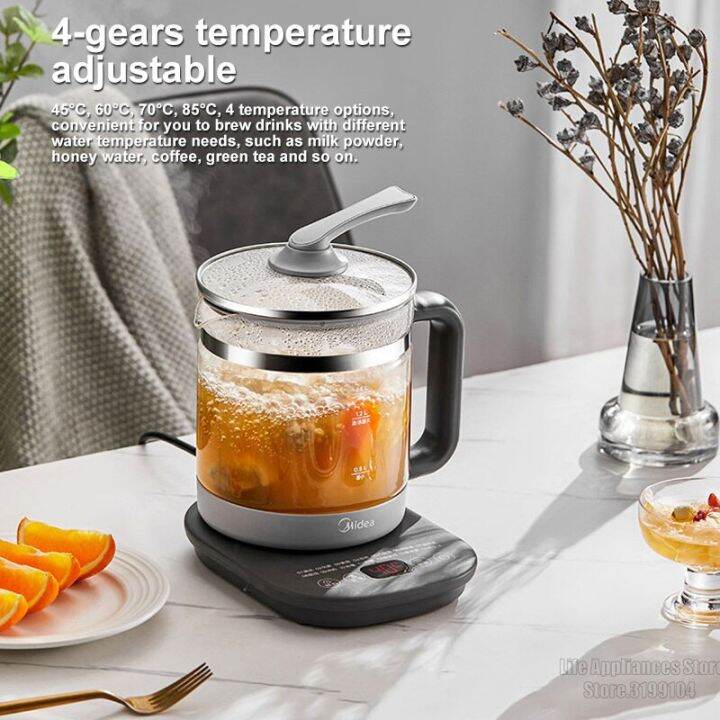 Midea 220V Health Preserving Pot 800W Fast Boiling Electric Kettle 1.5L