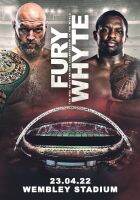 Fury Vs. Whyte เวมบลีย์สนามกีฬา2022ภาพถ่ายศิลปะการพิมพ์ภาพโปสเตอร์ผ้าไหมของตกแต่งผนังบ้าน0726