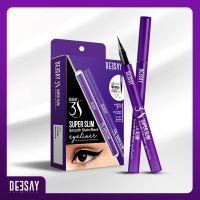 DEESAY 3S SUPER SLIM SMOOTH STAIN BLACK EYELINER อายไลเนอร์ดีเซย์กันน้ำ