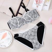 Womens Lace Floral Padded Set Lingerie Underwear Push Up lette