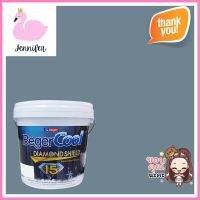 สีน้ำทาภายนอก BEGER COOL DIAMONDSHIELD 15 สี BARBIAON BLUE #137-5 กึ่งเงา 9 ลิตรWATER-BASED EXTERIOR PAINT BEGER COOL DIAMONDSHIELD 15 BARBIAON BLUE #137-5 SEMI-GLOSS 9L **มีบริการชำระเงินปลายทาง**