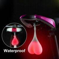 +【‘ Cycling Warning Balls Tail Silicone Light Bike Waterproof Night Essential Decoration Ciclismo Safety Heart Bicycle Night Lamp