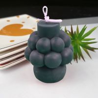 Silicone Candle Making Mold Silicone Bead Pillar Candle Mold Chocolate Cake Handmade DIY Craft Mould Form for Candles