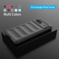 เคสกันกระแทกสำหรับ Google Pixel 7 7A 6A Pro 5G 2022 Pixel7 Pixel6A นุ่มซิลิโคนโทรศัพท์กันชน TPU ฝาครอบด้านหลังเกราะกล้องหล่นป้องกัน