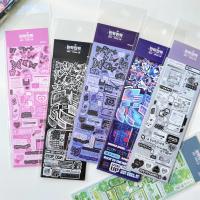 【YF】❅✟  Sharkbang Stickers Kpop Idol Postcards Text Korean Scrapbook Material Suppliers