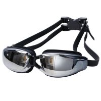 Antifog Swim Diving Water Goggles Glasses Swimming Adjustable Women Men Electroplating UV Waterproof Swimwear Eyewear